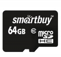карта памяти SmartBuy 64Gb microSDXC Class 10 