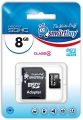 карта памяти SmartBuy 8Gb microSDHC Class 4 