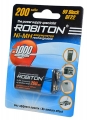 аккумулятор Robiton 200 mAh 6F22/Крона-1BL 