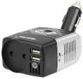 автомобильный инвертор напряжения Bestek 150W Car Inverter MRI1513C black grey