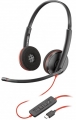 Наушники USB type C Plantronics BlackWire C3220-C (PL-C3220-C) black