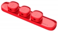 магнитный держатель для проводов Baseus Peas Cable Clip red