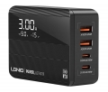 настольное зарядное устройство LDNIO A4809C GaN 100W PD Super desktop charger black