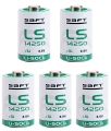 батарейки Saft LS 14250 (1/2AA) 5шт. 
