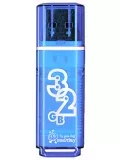 флешка USB SmartBuy Glossy series 32Gb blue