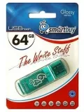 флешка USB SmartBuy Glossy series 64Gb green