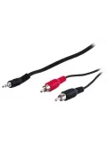 кабель межблочный Gembird 3.5mm>2xRCA 1.5m (M/M) CCA-458 