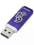 флешка USB 3.0 SmartBuy Glossy series 3.0  64Gb dark blue