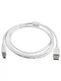 кабель для принтера ATcom USB (Am->Bm, феррит) 1.8 m white