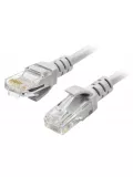 патч-корд ATcom UTP, 15 m, литой, RJ45, Cat.5e серый