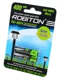 аккумулятор для садового светильника Robiton 400 mAh Solar R03/AAA-2BL 