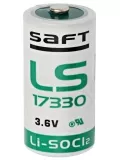 промышленная литиевая батарейка Saft LS 17330 (2/3A) 