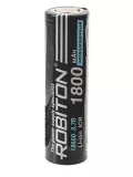 литиевый аккумулятор Robiton 18650 Li-Ion 1800 mAh  без защиты 