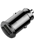 автомобильное зарядное устройство Baseus Grain black