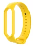 силиконовый ремешок Xiaomi для Mi Band 5 желтый