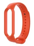 силиконовый ремешок Xiaomi для Mi Band 5 оранжевый