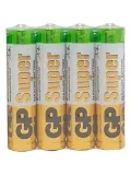 батарейки (4 шт.) GP LR03/AAA Super Alkaline 24ARS-2SB4 