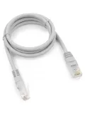 патч корд Cablexpert UTP кат.5e, 1м, литой серый
