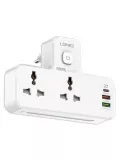 сетевой фильтр LDNIO SC2311 2 port + 1PD + 1QC 3.0 + 1USB white