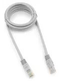 патч корд Cablexpert UTP кат.5e, 1.5м, литой серый