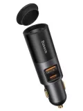 автомобильное зарядное устройство Baseus Share Together Car Charger with Cigarette Lighte Port  U+C 120W gray