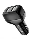 автомобильное зарядное устройство Hoco Z36 Leader 2USB 2.4A black