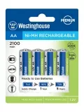 аккумуляторы (4 шт) Westinghouse 2100 mAh  R6/AA-BP4 