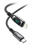 кабель для быстрой зарядки iPhone Hoco S51 Extreme PD charging data cable for iP black