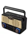 радиоприемник в стиле ретро XHDATA D-902 black