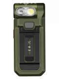 светодиодный мини фонарь на клипсе Fenix SW05R-RED зеленый