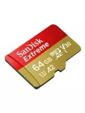 карта памяти SanDisk 64Gb microSDXC Class 10 Extreme UHS-I U3 (170 Mb/s) без адаптера 