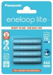 аккумуляторы (4 шт.) Panasonic 550 mAh R03/AAA Eneloop Lite BK-4LCCE/4BE-4BL аккумуляторы (4 шт.) Panasonic 550 mAh R03/AAA Eneloop Lite BK-4LCCE/4BE-4BL