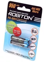 аккумулятор Robiton 950 mAh R03/AAA RTU-2BL