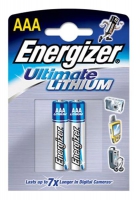 батарейки (2 шт.) Energizer LR03/L92/AAA Lithium-2BL