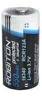 аккумулятор Robiton Li-ion 16340 550mAh аккумулятор Robiton Li-ion 16340 550mAh