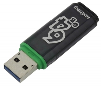 флешка USB 3.0 SmartBuy Glossy series 3.0  64Gb