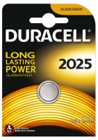 литиевая батарейка Duracell CR2025-1BL