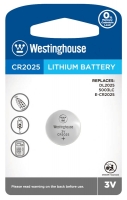 литиевая батарейка Westinghouse CR2025-BP1 литиевая батарейка Westinghouse CR2025-BP1