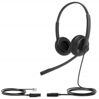 профессиональная RJ9 гарнитура Yealink YHS34 Dual профессиональная RJ9 гарнитура Yealink YHS34 Dual