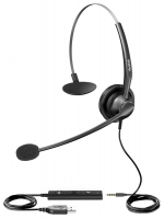 USB/3.5мм гарнитура для ноутбука и смартфона Yealink UH33 USB/3.5мм гарнитура для ноутбука и смартфона Yealink UH33