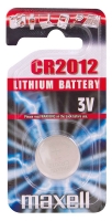 часовая батарейка Maxell CR2012-1BL часовая батарейка Maxell CR2012-1BL