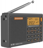 всеволновый цифровой радиоприемник SIHUADON R-108 всеволновый цифровой радиоприемник SIHUADON R-108