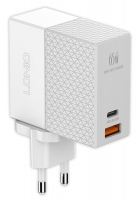 быстрое зарядное устройство LDNIO A2620C 65W PD + QC3.0 + кабель Type-C - Type-C быстрое зарядное устройство LDNIO A2620C 65W PD + QC3.0 + кабель Type-C - Type-C