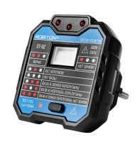 тестер розеток с дисплеем Robiton ST-02