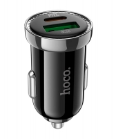 автомобильное зарядное устройство Hoco Z44 Leading PD20W+QC3.0 car charger