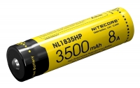 литиевый аккумулятор NiteCore NL1835HP 18650 3.6v 3500mA Li-ion 3.6v 8A  с защитой