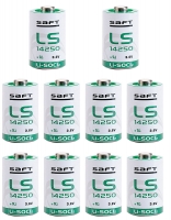 батарейки Saft LS 14250 (1/2AA) 10шт. батарейки Saft LS 14250 (1/2AA) 10шт.