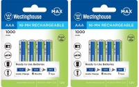 аккумуляторы Westinghouse 1000 mAh  R03/AAA 8шт. аккумуляторы Westinghouse 1000 mAh  R03/AAA 8шт.