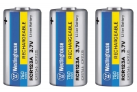 аккумуляторы Westinghouse RCR123A 3,7V 750mAh без защиты 3шт. аккумуляторы Westinghouse RCR123A 3,7V 750mAh без защиты 3шт.