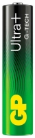 алкалиновая пальчиковая батарейка GP Ultra Plus G-tech LR6/AA-12BL алкалиновая пальчиковая батарейка GP Ultra Plus G-tech LR6/AA-12BL